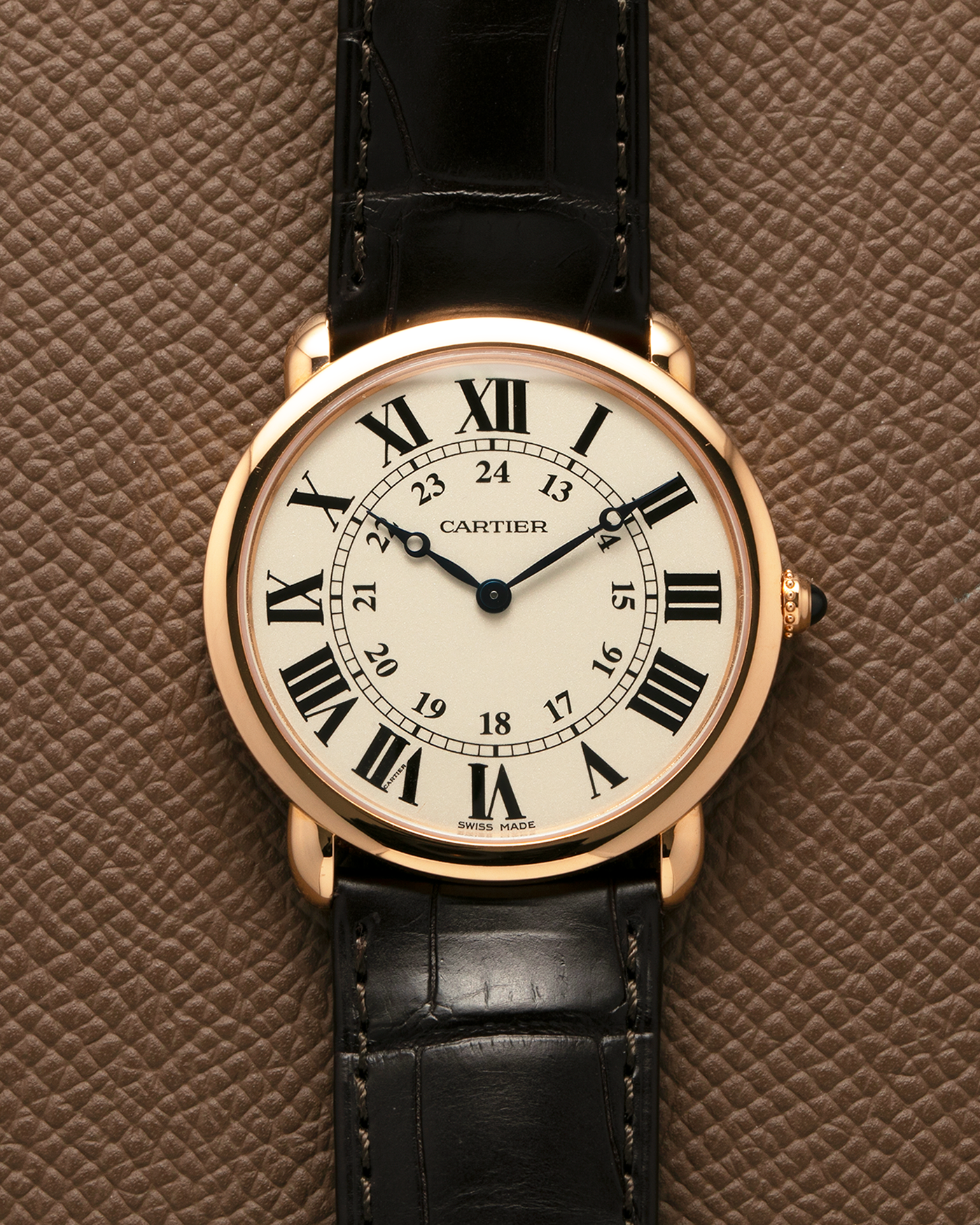 Brand: Cartier Year: 2022 Model: Tank Louis Cartier Reference Number: W6800251 Material: 18-carat Rose Gold Movement: Cartier Cal. 430MC (Based on Piaget Cal. 430P), Manual-Winding Case Dimensions: 36mm x 7.89mm Lug Width: 20mm Strap: Cartier Dark Brown Alligator Leather Strap with Signed 18-carat Rose Gold Tang Buckle